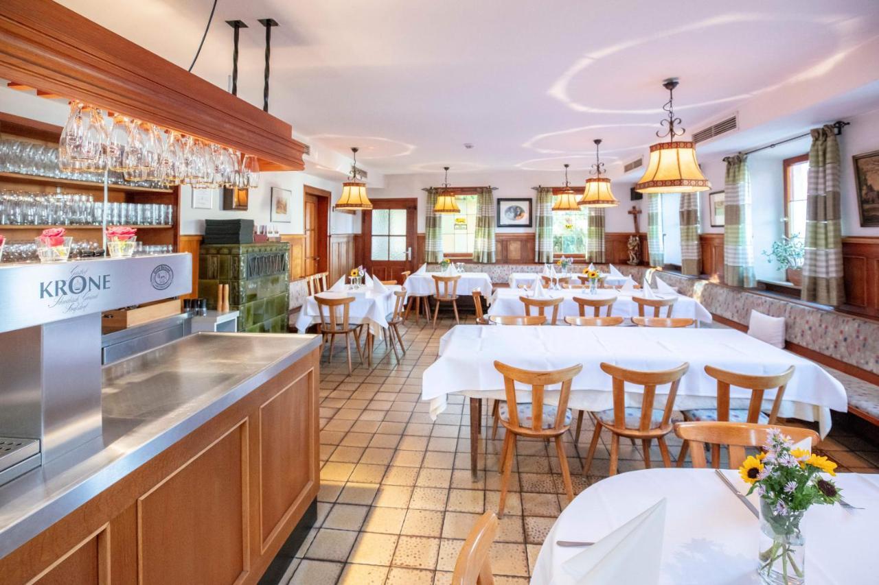 Hotel Krone Strassdorf Schwäbisch Gmünd Eksteriør billede