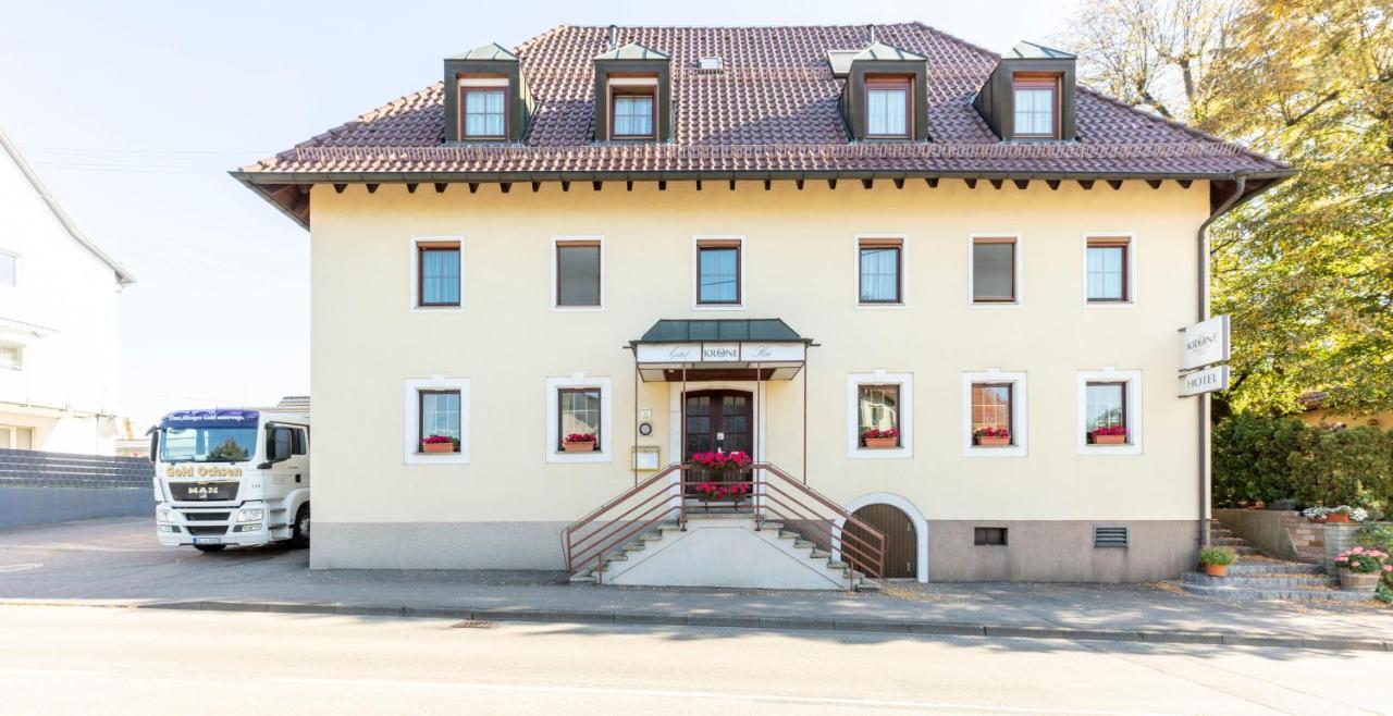Hotel Krone Strassdorf Schwäbisch Gmünd Eksteriør billede